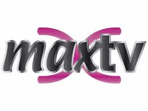 The logo of Max TV