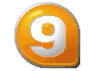 The logo of Channel 9