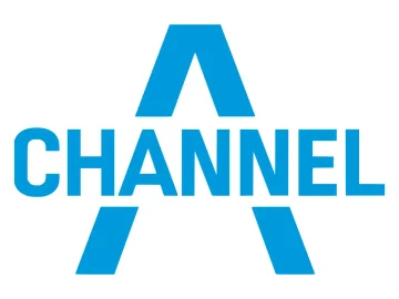 The logo of Channel A TV
