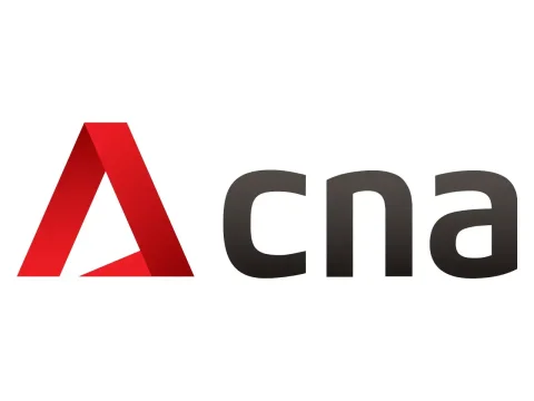 The logo of Channel News Asia