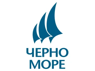 The logo of Cherno More TV