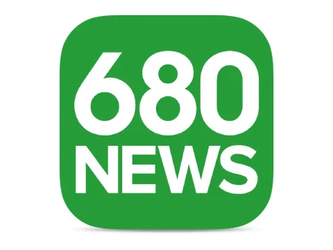 The logo of 680 news