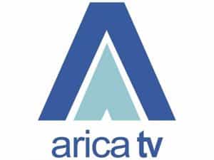 The logo of Arica TV