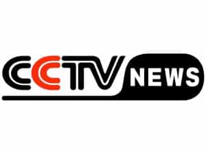 The logo of CCTV Plus