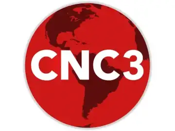 The logo of CNC3 Television