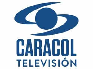 The logo of Caracol TV