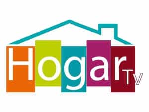 The logo of Hogar TV