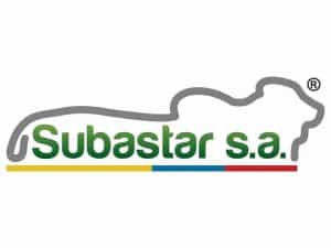 The logo of Subastar TV
