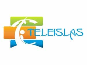 The logo of Teleislas TV