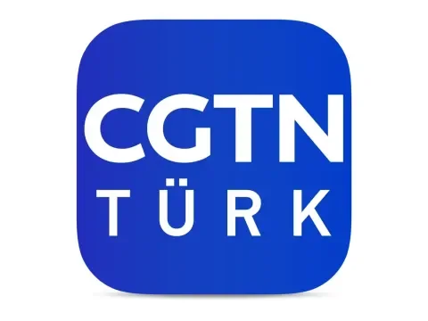 The logo of CRI Türk radio