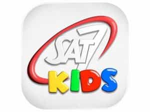 The logo of Sat 7 Kids