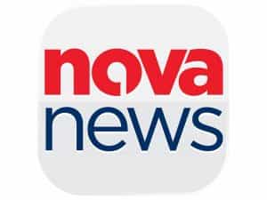 The logo of Nova News