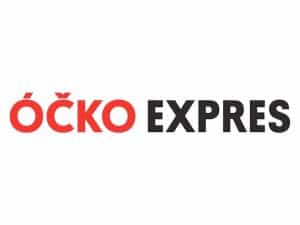 The logo of Ócko Expres