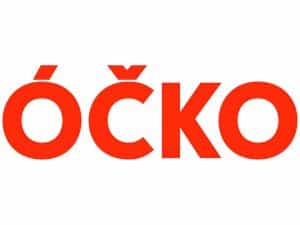 The logo of Ócko TV