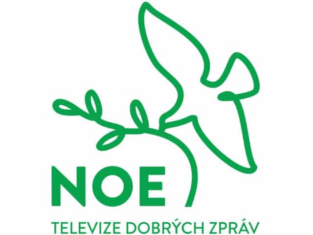 The logo of TV Noe