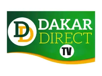 The logo of Dakar Direct TV
