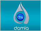 The logo of Damla TV