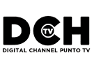 The logo of DCH TV