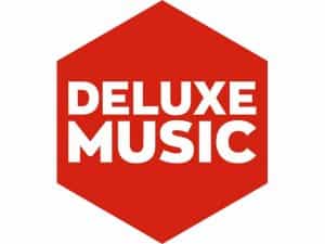 The logo of Deluxe Music