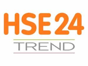 The logo of HSE 24 Trend