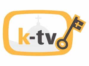 The logo of K-TV