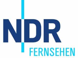 The logo of NDR Fernsehen Hamburg