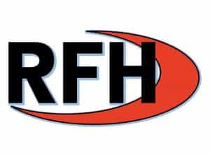 The logo of RFH TV