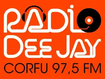 The logo of DeeJay 97.5 Corfu Greece