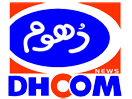 The logo of Dhoom News