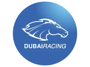 The logo of Dubai Racing TV