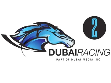 The logo of Dubai Racing 2