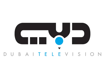 The logo of Dubai TV