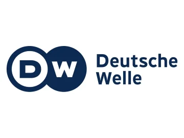 The logo of DW Deutsch TV