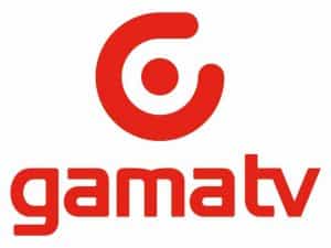 The logo of Gama TV