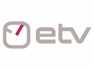 The logo of ETV