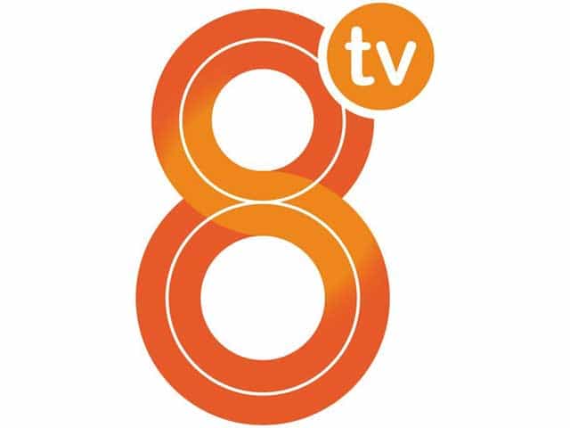 The logo of 8Cadiz TV