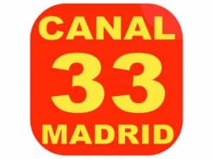 The logo of Canal 33 Madrid