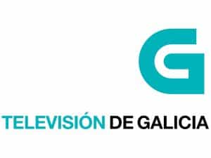 The logo of Galicia TV Europa