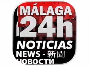 The logo of Málaga 24h TV
