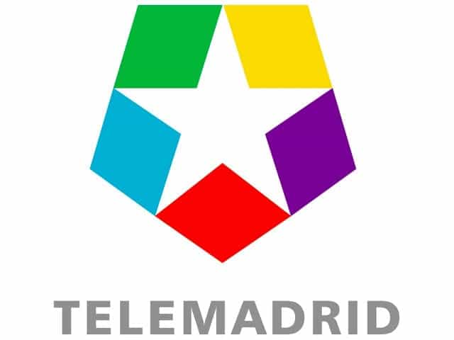 The logo of TeleMadrid