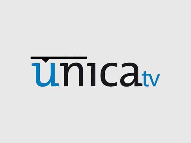 The logo of Unica TV