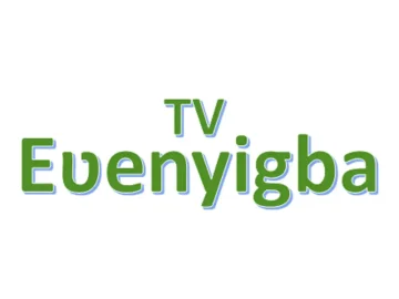The logo of Evenyigba TV