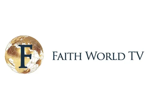 The logo of Faith World TV