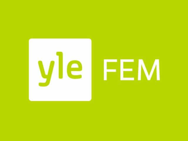 The logo of YLE Fem