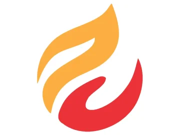 The logo of Flame TV