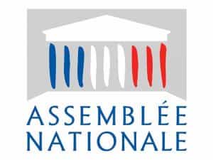 The logo of Assemblée Nationale