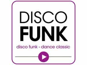 The logo of B4B Radio Disco-Funk