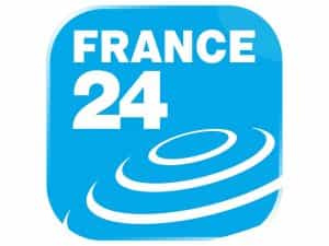 The logo of France 24 Français