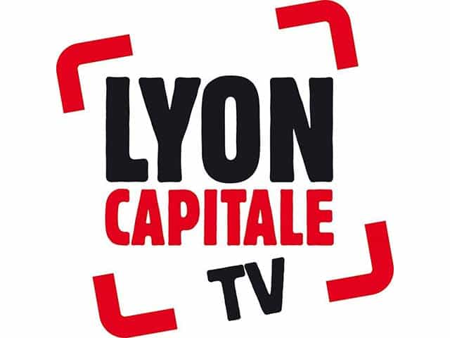 The logo of Lyon Capitale TV