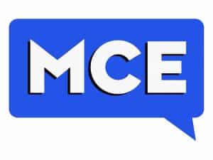The logo of MCE TV